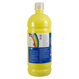 Bottle of 1000ml yellow poster colour