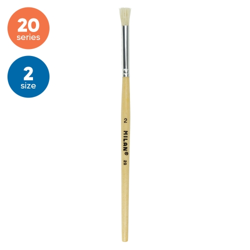 Round brush MILAN no. 2 - 20
