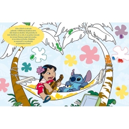 Farebné pršteky Lilo & Stitch