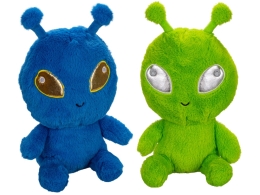 2asstd color (green,blue) 25cm plush sitting alien 0m+ 2asstd color (green,blue) 25cm plush sitting alien 0m+