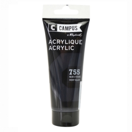 SE acrylic paint Campus 120 ml Ivory Black 755