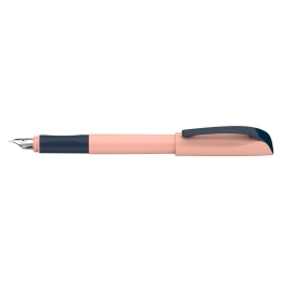 Fountain pen Schneider Xpect apricot - blue refill (1)