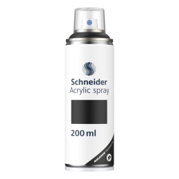Acrylic spray Schneider Paint-It 030 - black
