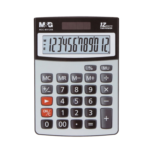 M&G MGC-120B desk calculator, 12 digits