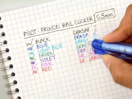 Pilot Frixion Fine Erasable Gel Pen 0.5 blue (3)