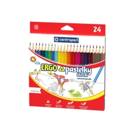 Centropen 9521 Triangular Crayons / 24 pcs