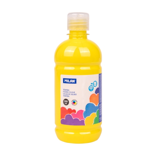 Farba temperová MILAN 500ml žltá