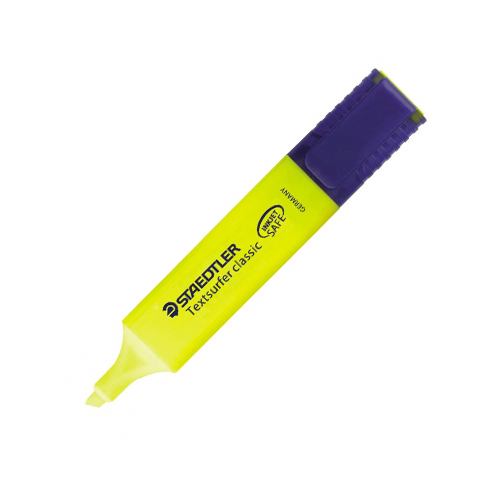 Zvýrazňovač, 1-5 mm, STAEDTLER, žltý