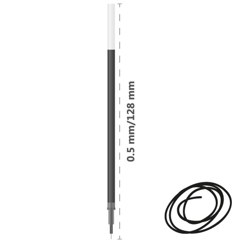 Gel filling DONG-A JellZone 0.5 mm - black