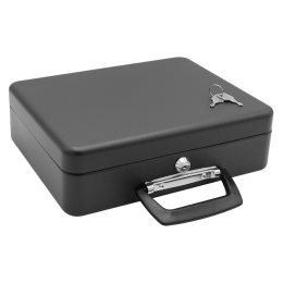 12 "metal cash register with EURO coin - black (1)