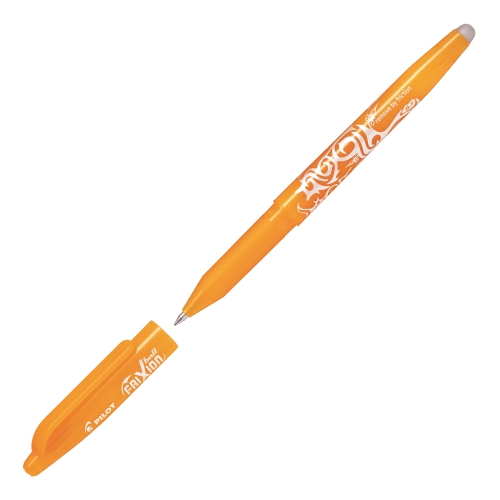 Gélové, gumovacie pero PILOT Frixion Ball - oranžové