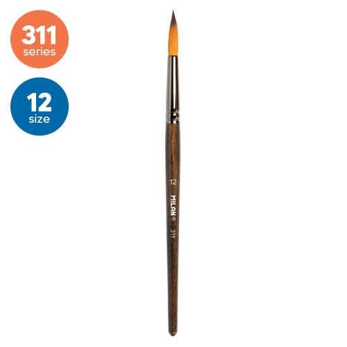 Round brush MILAN no. 12 - 311