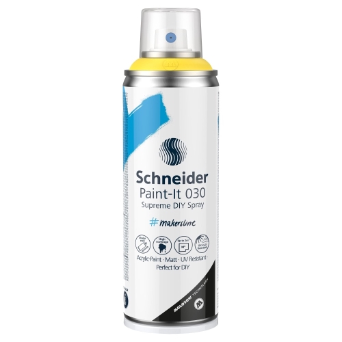 Akrylový sprej Schneider Paint-It 030 - žltý
