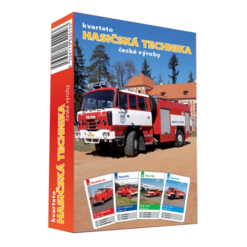 Karty hracie - Kvarteto - Hasiči