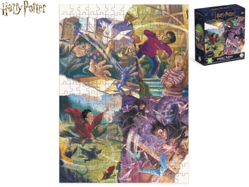 Harry Potter puzzle 39x28cm obľúbené stránky 250dielikov v krabičke