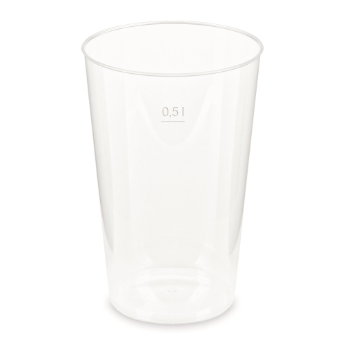 Returnable cup (PP) reusable O91mm 0.5L [30 pcs]