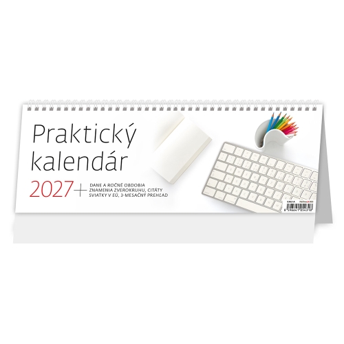 Stolový kalendár 2027 Praktický kalendár
