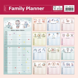 Nástenný kalendár 2027 Family Planner (2)
