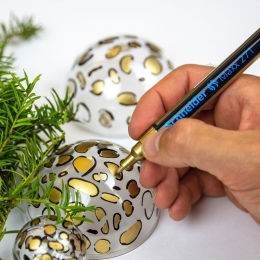 Paint marker, 1-2 mm, SCHNEIDER "Maxx 271", green (1)