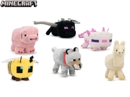 Minecraft 6asstd (pig,bee,dragon,wolf,llama,axolotl) 30cm plush Minecraft character 0m+ Minecraft 6asstd (pig,bee,dragon,wolf,llama,axolotl) 30cm plush Minecraft character 0m+