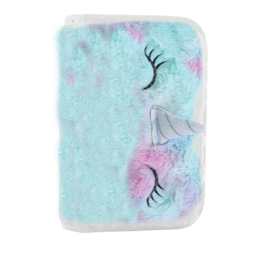 Pencil case 1st floor. 2 flaps, empty - Unicorn effect
