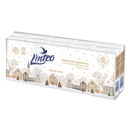 Linteo Christmas Day & Night Sanitary Napkins 10 x 10 pcs (3 layers) (1)