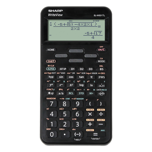 Kalkulačka vedecká 420 funkcií Sharp ELW531TLBBK