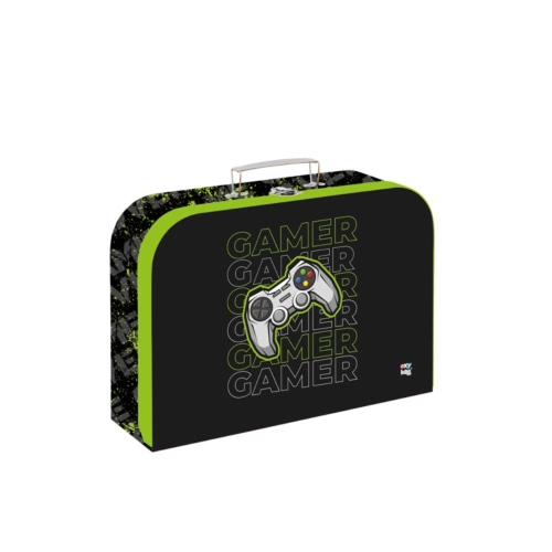 Children's laminated briefcase 34 cm - Gamer