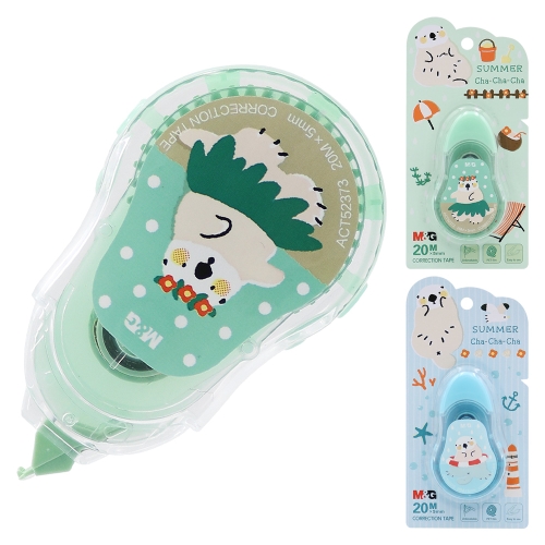 Corrector tape M&G Summer Cha-Cha-Cha /5 mm x 20 m/ mix