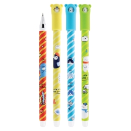 Display SET M&G iErase Fun gel/rubber pen (192 pcs) blue refill (4)