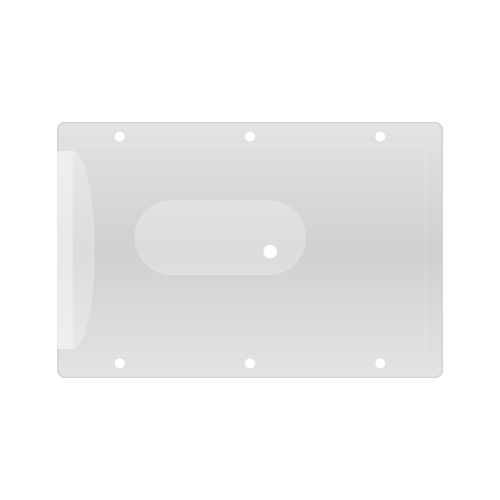 Obal na kreditnú kartu - transparentný