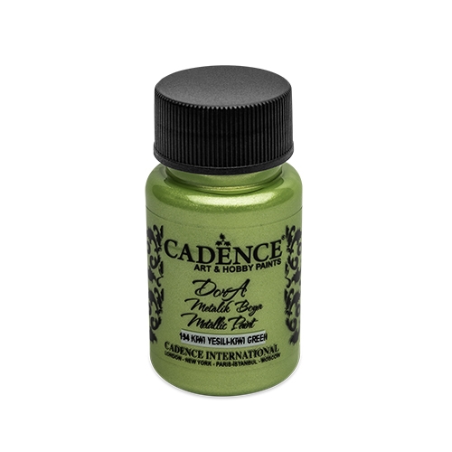 Farba akrylová Cadence D.Metalic, sv. zelená,50 ml