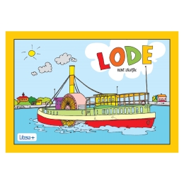 Omaľovánka A5 Litera - Lode