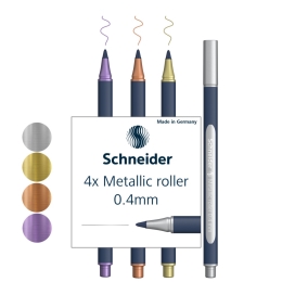 Roller Schneider Paint-It 050 Metallic - set of 4