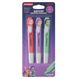 STABILO swing cool HUNTRIX Highlighter (Rumi, Mira, Zoey) Blister Pack of 3 (8)