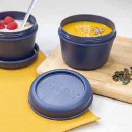 Hermetic snack box MILAN 0.25 l Blue (1)