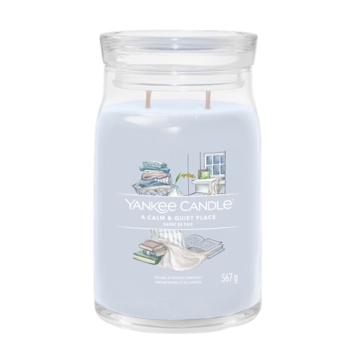 Sviečka Yankee Candle - A CALM & QUIET PLACE, veľká