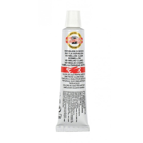 Farba olejová KOH-I-NOOR 16 ml - červená rumelka svetlá