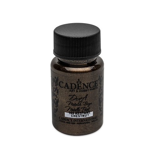 Farba akrylová Cadence D.Metalic, hnedá, 50 ml