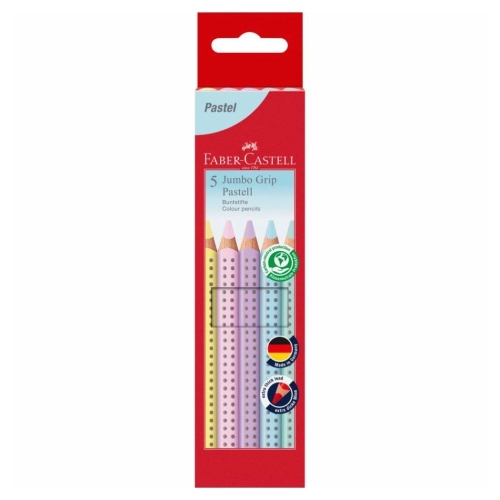 Pastelky Faber-Castell Jumbo Grip Pastel sada 5 ks