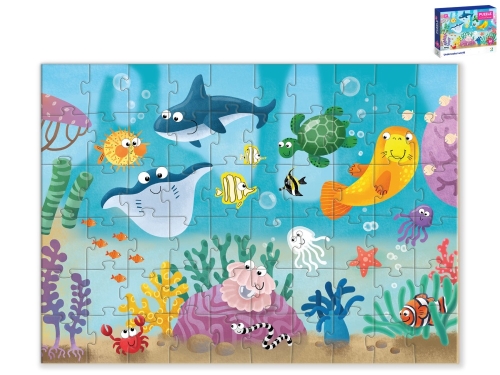 60pcs of 32x23cm Underwater world puzzle in PBX