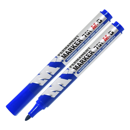 Permanent marker M&G 701/8566 blue