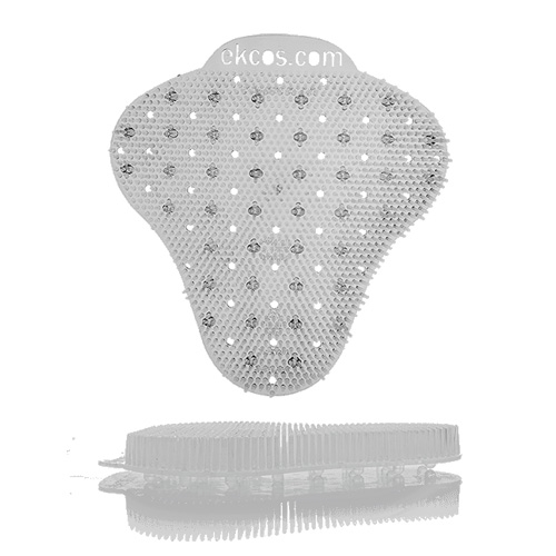 Urinal strainer ËKCOSCREEN transparent - tropical fruit scent (2 pcs)