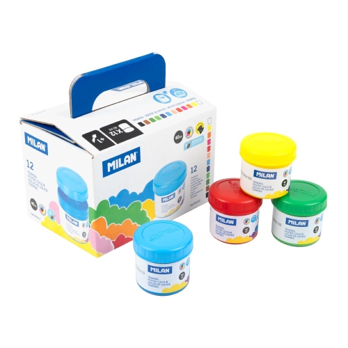 Temperové farby MILAN 40 ml (12 farieb)