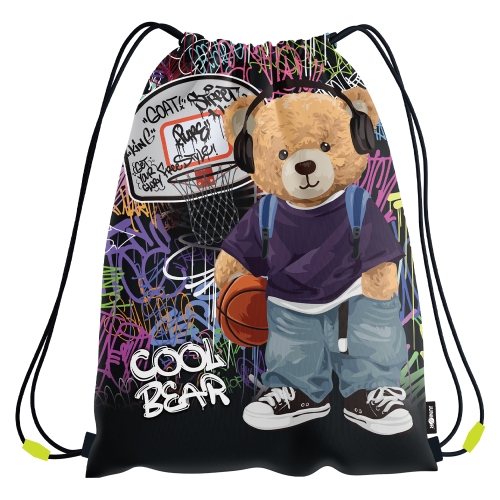 JUNIOR S8 Printed Diaper Bag - Cool Bear