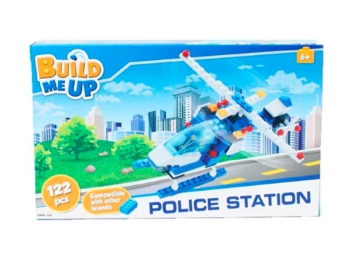 BuildMeUp blocks - Police station 122pcs in PBX