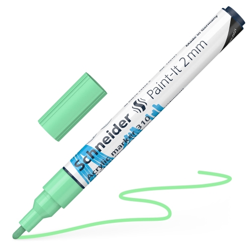 Schneider Paint-It 310 Acrylic Marker 2mm - Pastel green