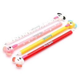 JUNIOR iErase Cute Dog 0,7 mm gel/rubber pen (mix /price 1pc) blue refill (3)
