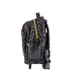 TROLLEY backpack with wheels - Football
