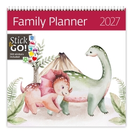 2027 Family Planner Wall Calendar